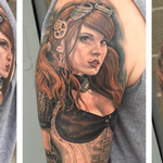 Tattoos - Steampunk Pinup - 106563